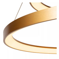 Lucide VIDAL dæmpbar LED-pendel 92W 2700K mat guld messing Ø 78 cm