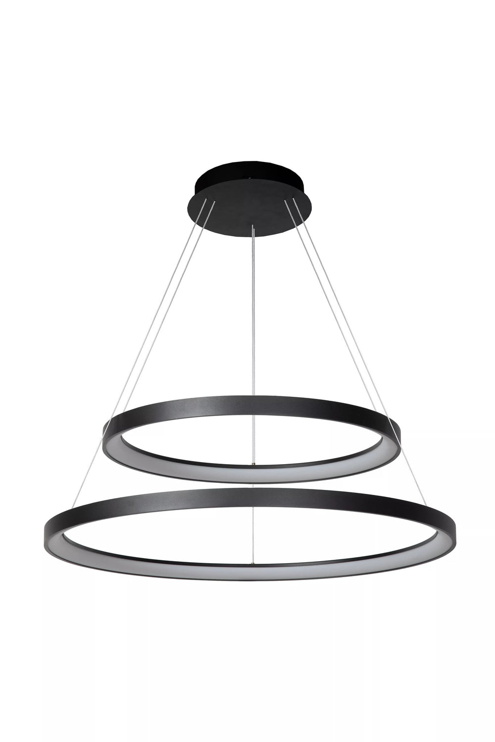 Lucide VIDAL pendellampe Ø78 cm LED 92W 2700K dæmpbar sort