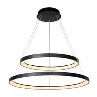 Lucide VIDAL pendellampe Ø78 cm LED 92W 2700K dæmpbar sort
