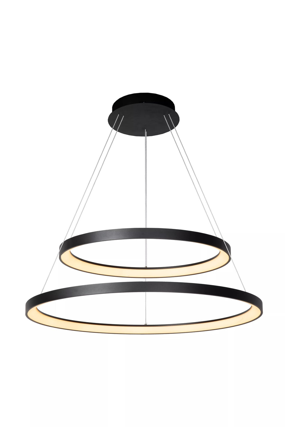 Lucide VIDAL pendellampe Ø78 cm LED 92W 2700K dæmpbar sort