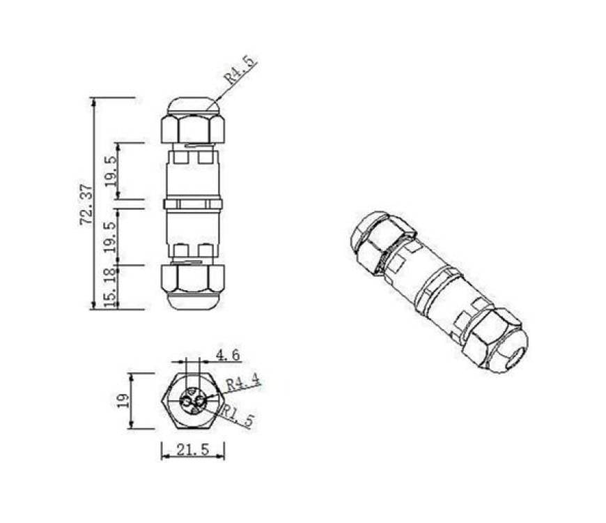 lc led-pære 220-240v ac 4000k 5000 lumen ip20 ce rohs certificeret