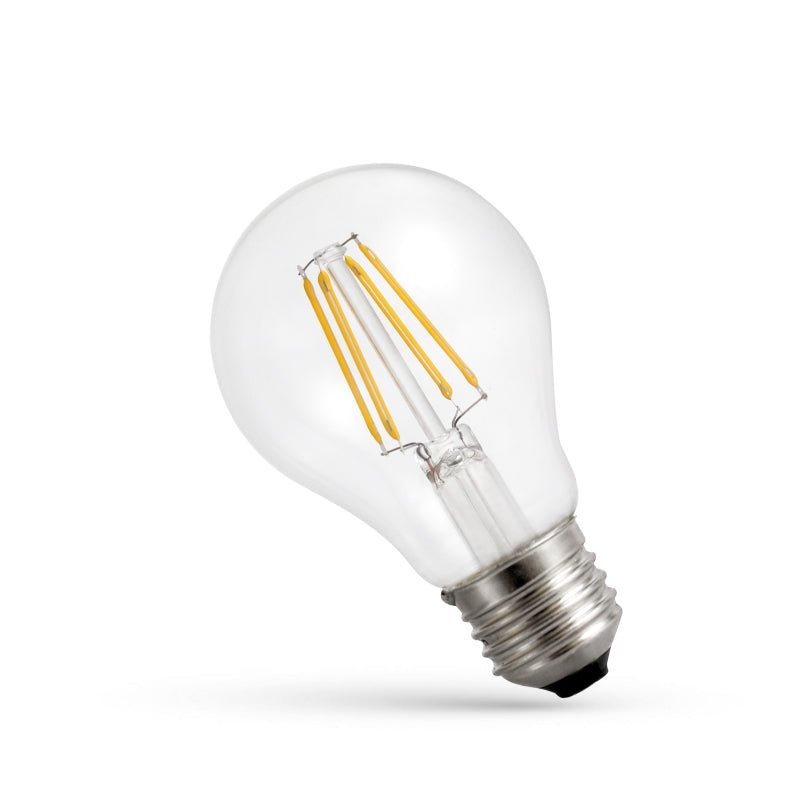 spectrum led gls A60 E27 230V 4W warm white 2700K filament look, 450 lumen, IP20, 300 degree beam angle