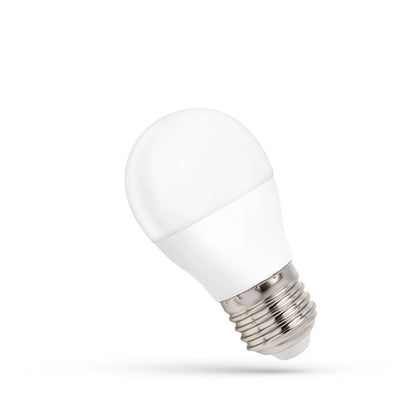 Spectrum LED-lampe G45 E-27 230V 8W 710 lumen 3000K varm hvid 160° vinkel 17000h levetid