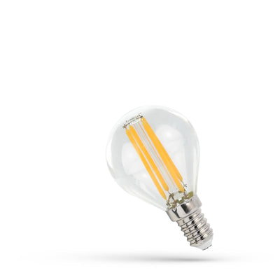 Spectrum LED lamp G45 E14 4W filament 4000K bright white