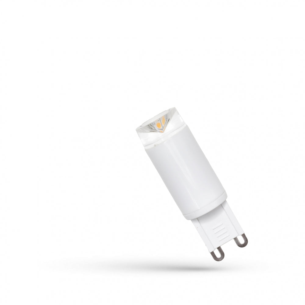 Spectrum LED G9 lampe 230V 2,5W 4000K neutral hvid, 200 lumen, 100° strålevinkel, keramisk, ikke dæmpbar, CRI 80