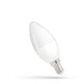 Spectrum dimmable LED candle bulb C37 E14 6W, 4000K, 470 lumens, 230V, natural white, IP20, CRI 80, energy saving