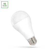 Spectrum LED A65 lampe 20W E27 3000K, 2300 lumen varm hvid belysning, IP20, 160° strålevinkel, ikke dæmpbar