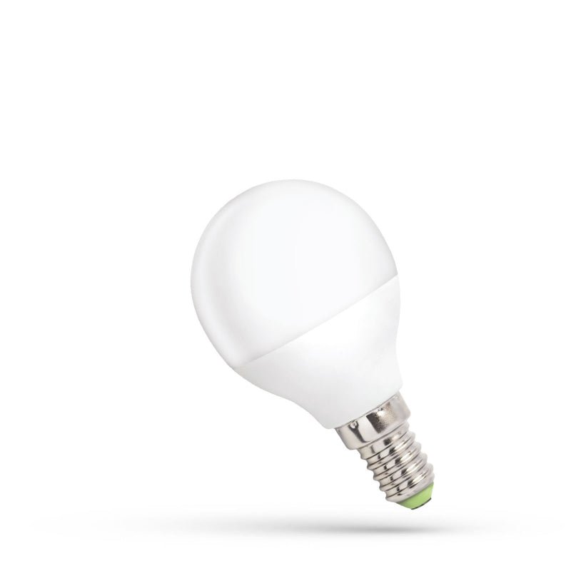 Spectrum LED G45-lampe med E14-fatning 230V 4W 4000K, 340 lumen, 160° spredning, ikke dæmpbar, IP20