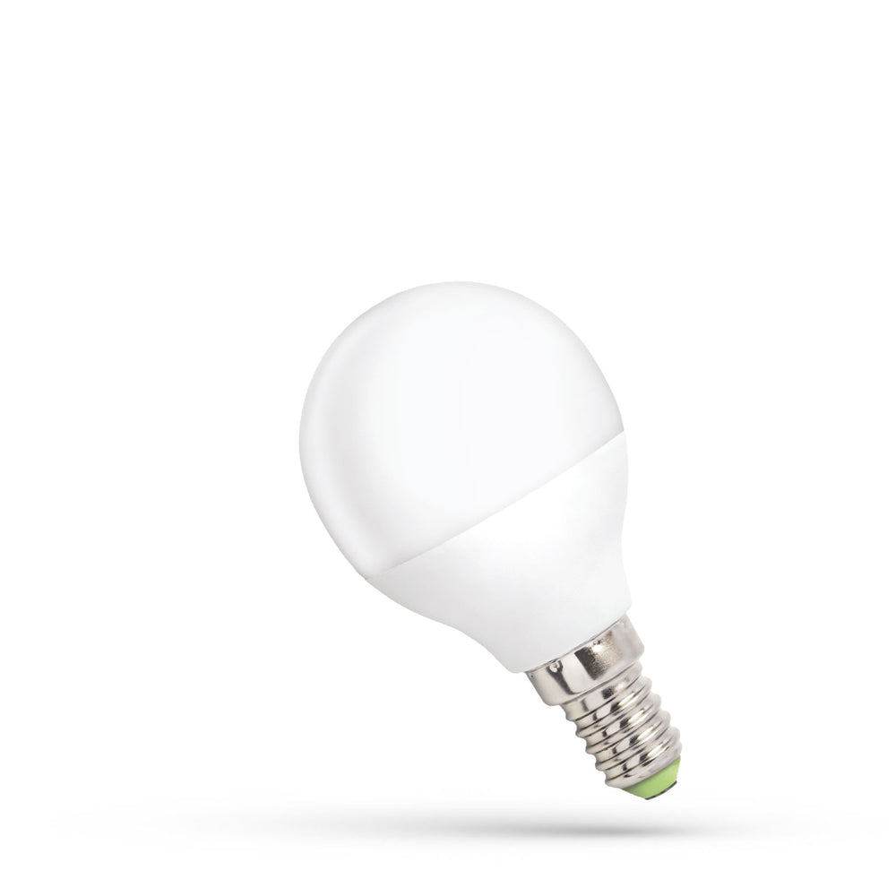 Spectrum LED G45-lampe med E14-fatning 230V 4W 4000K, 340 lumen, 160° spredning, ikke dæmpbar, IP20