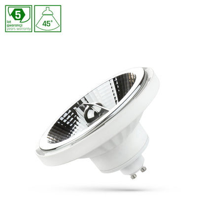 Spectrum LED AR111 GU10 12W 3000K 230V med 1050 lumen og 45° lysstråle