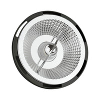 Spectrum LED AR111 GU10 230V 12W, 860 lumen, 4000K, sort, smal strålevinkel, >80 CRI, 50000t levetid