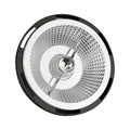 Spectrum LED AR111 GU10 230V 12W, 860 lumen, 4000K, sort, smal strålevinkel, >80 CRI, 50000t levetid