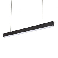 Spectrum allday inspire one 830 LED rørlampe 30W sort, 3000K, 4350 lumen, 115° overflade eller hængende armatur