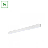 Spectrum Allday 36W LED bar, 4000K, 4900 useful lumens, 115° beam, IP20, white, 112cm, surface mount, 2 year warranty