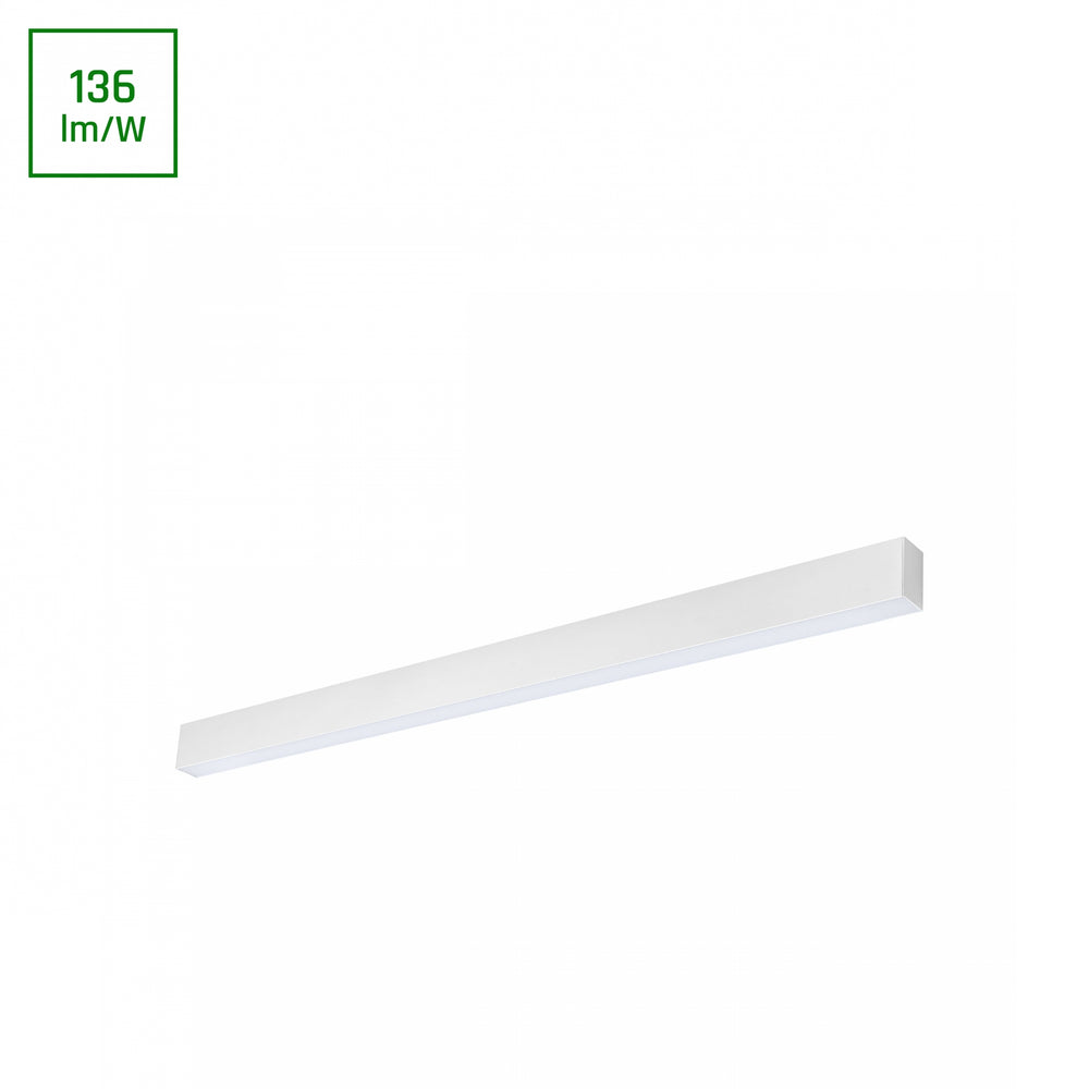 Spectrum Allday 36W LED bar, 4000K, 4900 useful lumens, 115° beam, IP20, white, 112cm, surface mount, 2 year warranty
