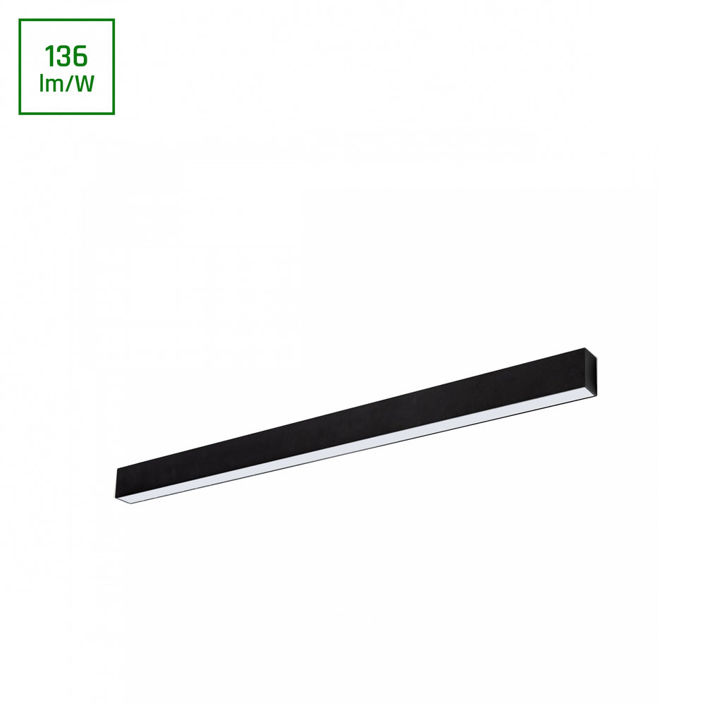 Spectrum Allday GO 36W LED lysstang sort 112cm 4000K 115° vinkel 4900 lumen IP20 holdbar belysning